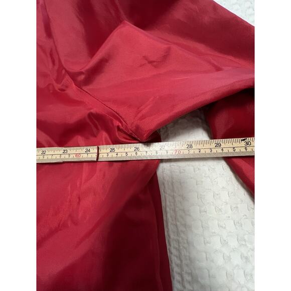 Ohio State Buckeyes Jacket XL Red OSU Zip Carl Banks Windbreaker Vintage Style - Picture 9 of 11